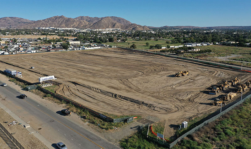 Riverside Logistics Center Land Grading