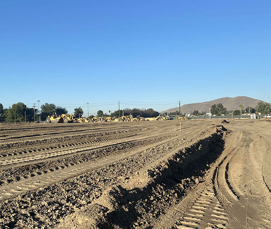 Riverside Logistics Center Land Grading