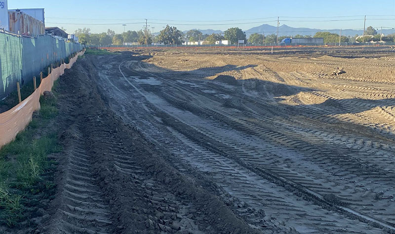 Riverside Logistics Center Land Grading