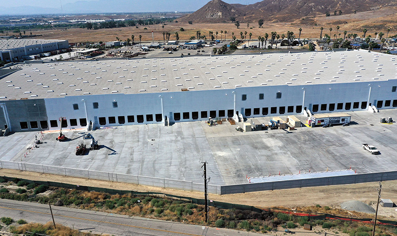 Riverside Logistics Center July 2024 Progress