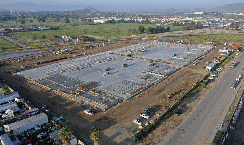 Riverside Logistics Center March 2024 Construction Progress