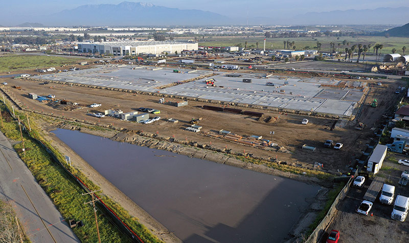 Riverside Logistics Center March 2024 Construction Progress