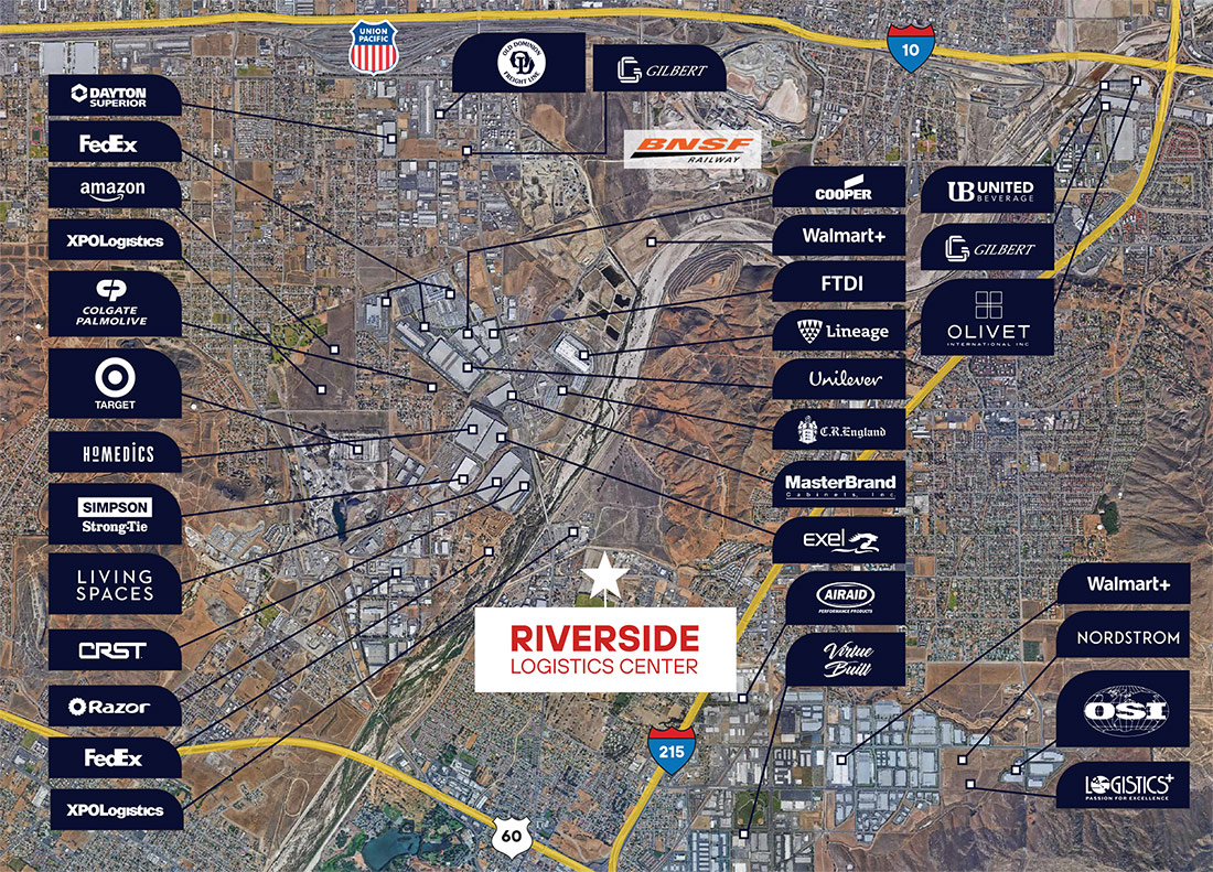 Riverside Logistics Center Corporate Neighbors