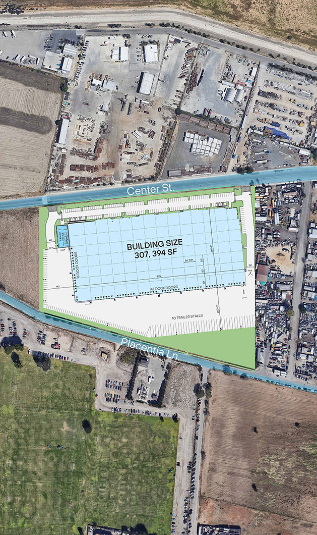 Riverside Logistics Center Site Plan